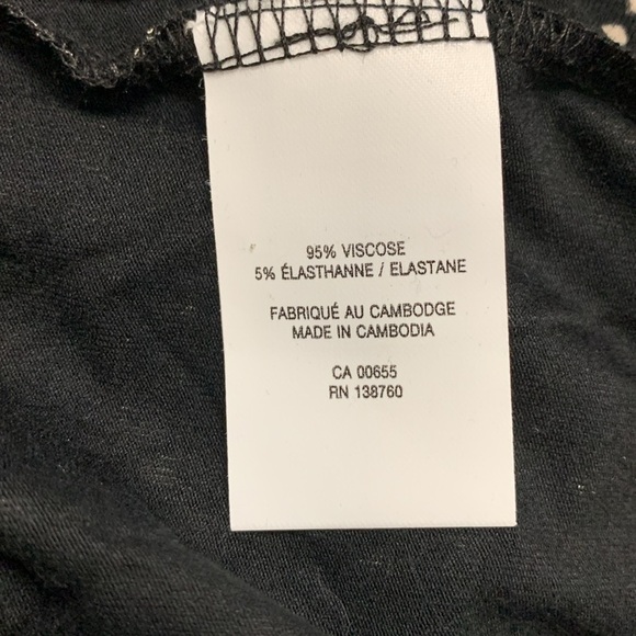 Reitman’s NWT Sleeveless Black w Beige Top w Stretch, Wrinkle Free, Four season - Picture 8 of 12